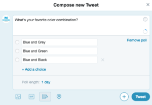Creating a Poll in twitter for valuable WooCommerce feedback