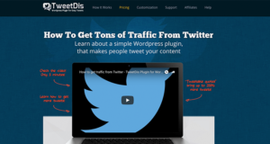 TweetDis is great for Social Media And WordPress Conversions Increases