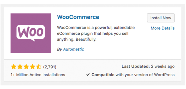 WooCommerce Is a Free Download